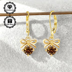 1 Carat Moissanite Hoop Earrings for Women – Hypoallergenic 18K Gold Plated Christmas Gift Jewelry